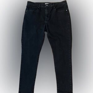 Levi's 721 High Rise Skinny Women's Black Denim Jeans Size 33